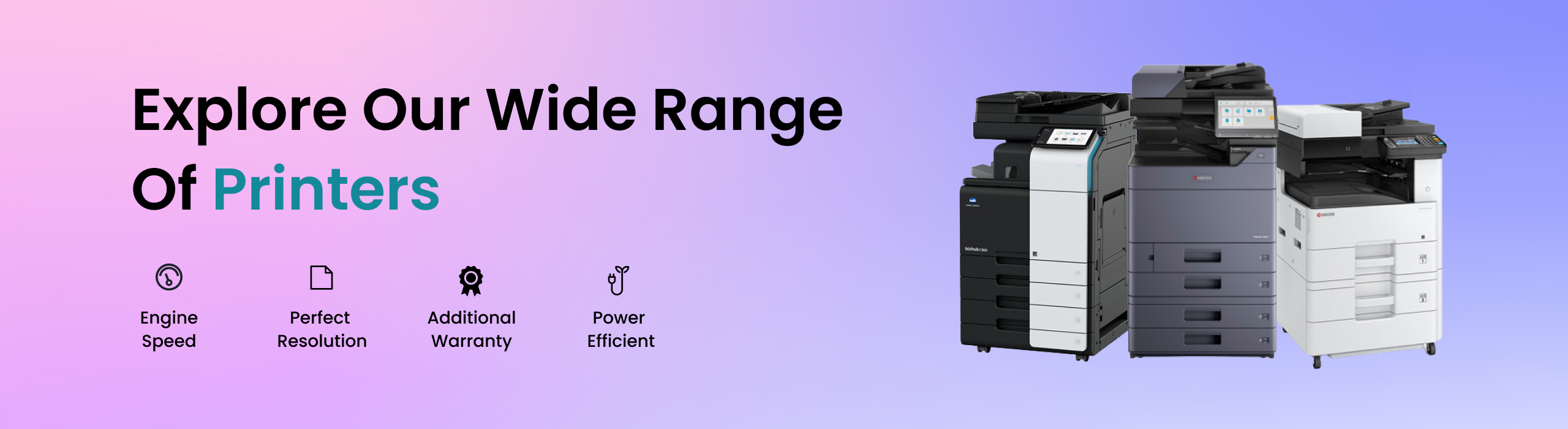 High-Resolution A4 Printer in Banner